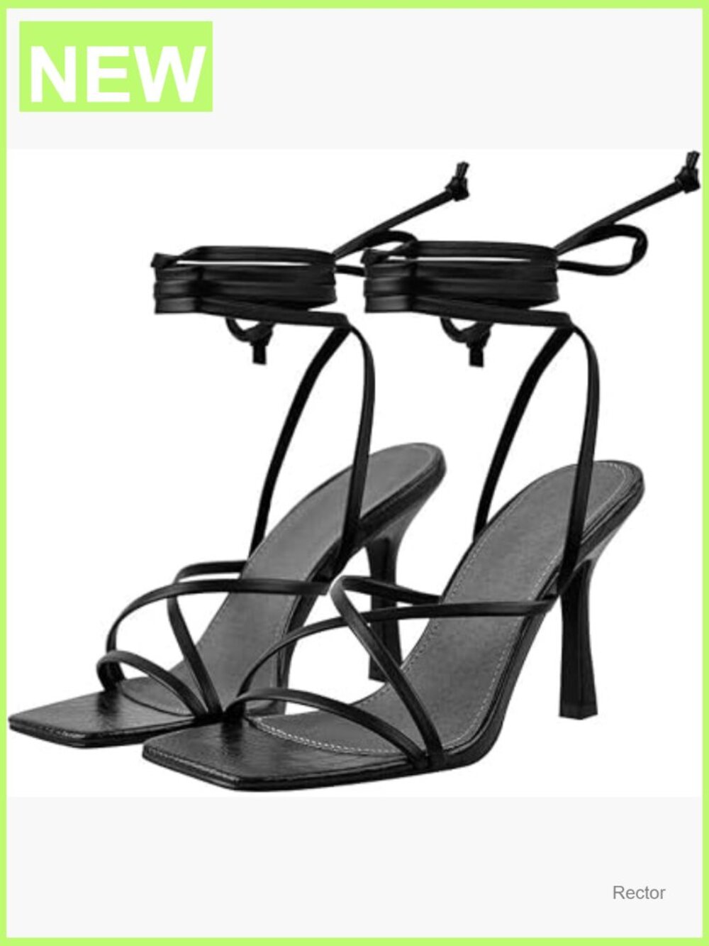 Strappy Lace Up Stiletto Heels Women's Sandals High Heel Party Shoes